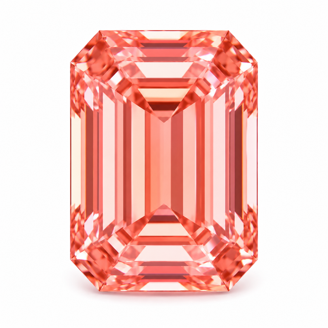 1ct Emerald Padparadscha Sapphire