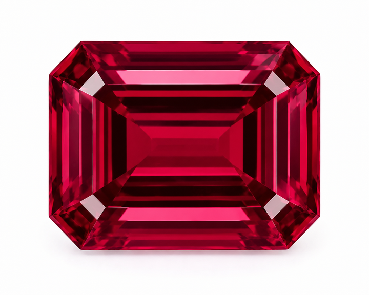 2ct Emerald Red Ruby