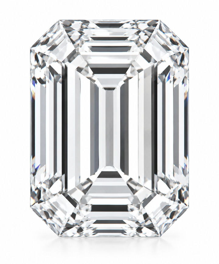 0.43-0.46 Emerald White Shape Lab Grown Diamond