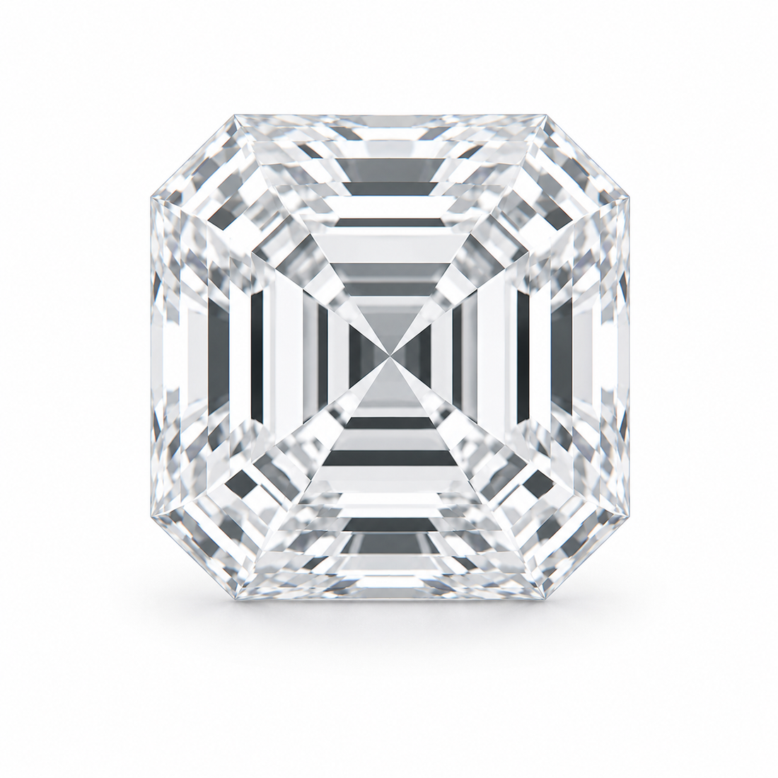 0.18-0.20 Asscher White Shape Lab Grown Diamond