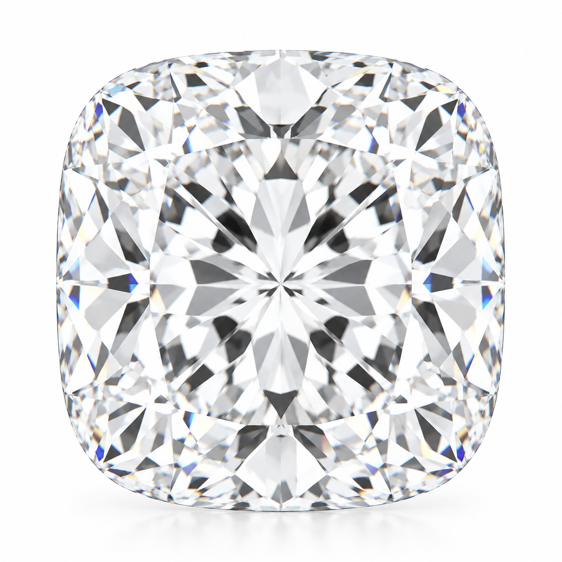 1.02 Ct. Cushion D VVS2 - IGI Certified diamond