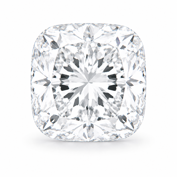 0.66-0.71 Cushion White Shape Lab Grown Diamond