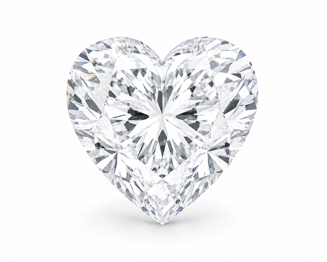 0.78-0.84 Heart White Shape Lab Grown Diamond