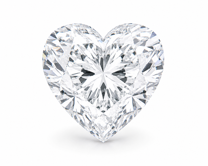 0.44-0.48 Heart White Shape Lab Grown Diamond