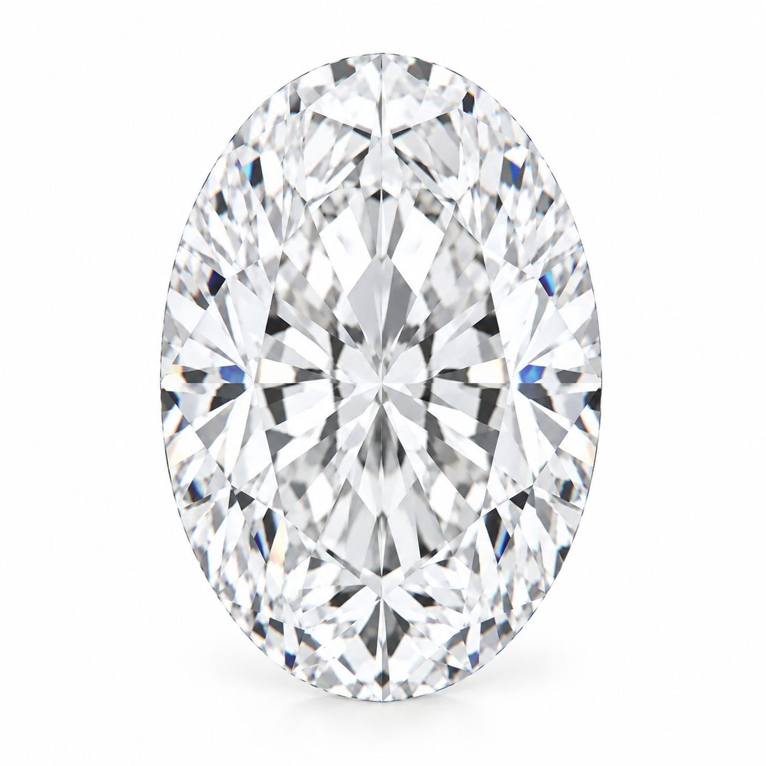 0.31 Ct. Oval D VVS2 - IGI Certified diamond