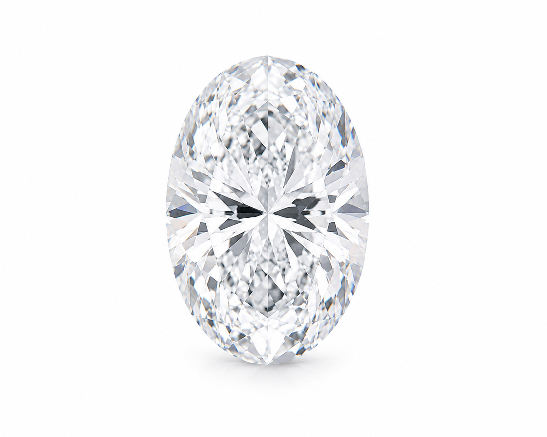 0.39-0.41 Oval White Shape Lab Grown Diamond