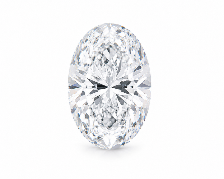 0.14-0.17 Oval White Shape Lab Grown Diamond