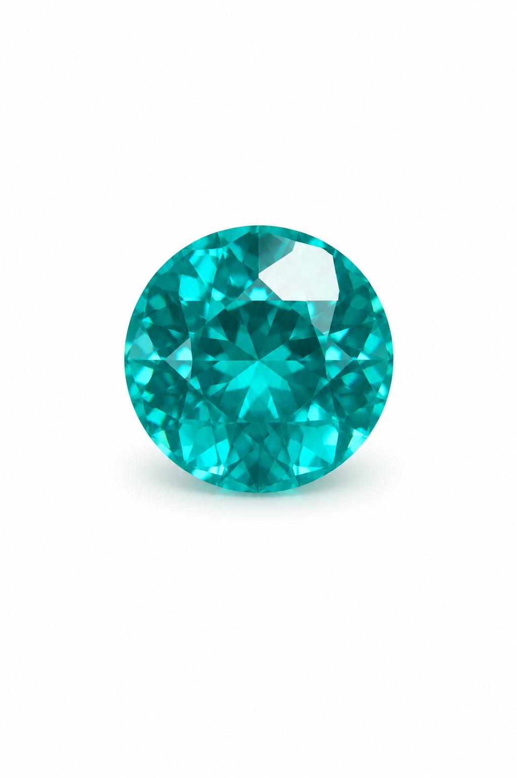 1ct Round Paraiba Tourmaline