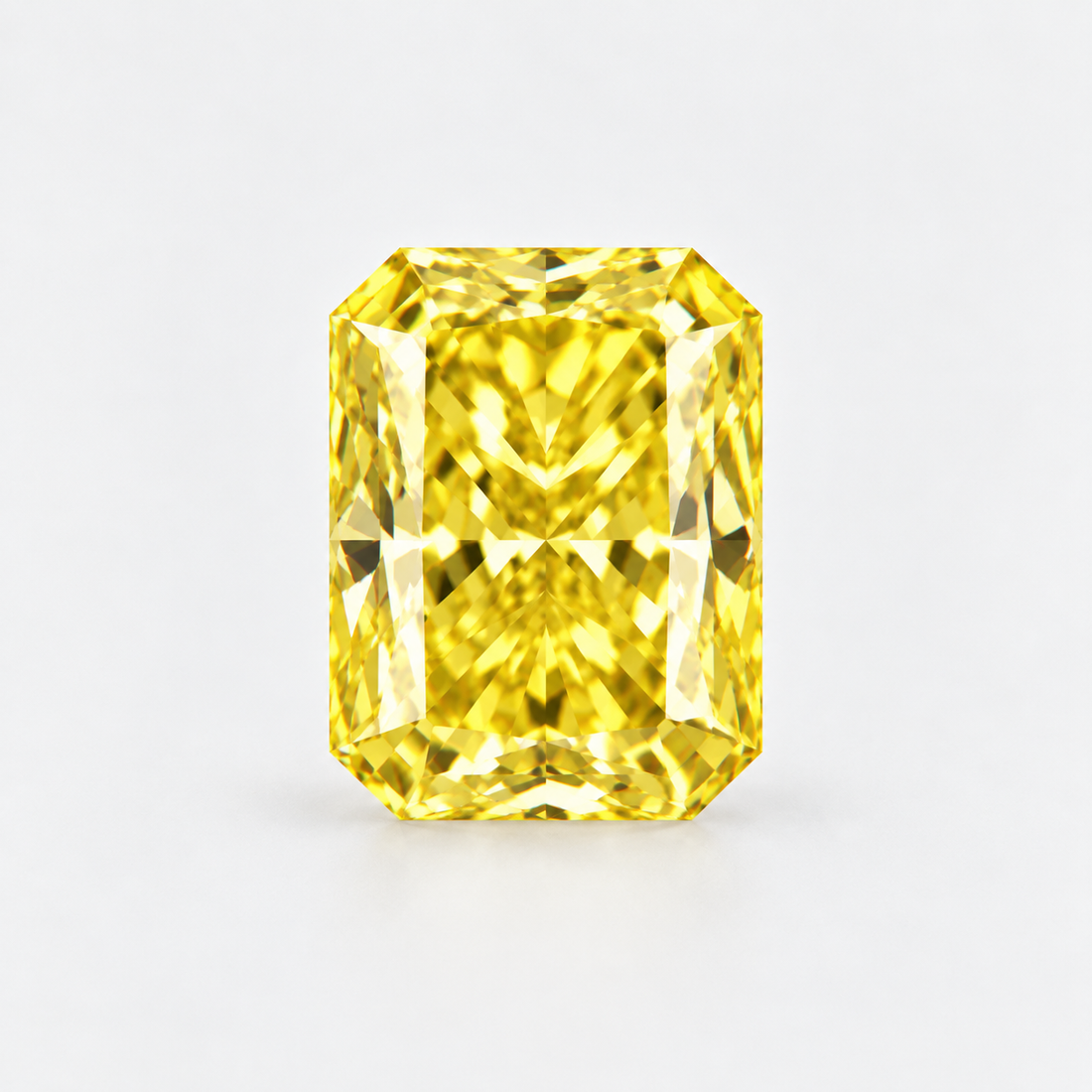 3.08 Ct Fancy Intense Yellow Radiant Lab-Grown Diamond – VVS2